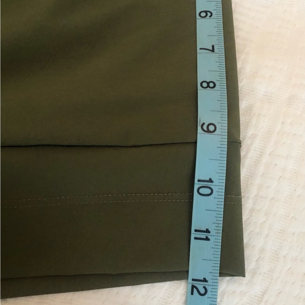 Albion Fit Olive Green Women's Drawstring Jumpsuit - Picture 12 of 14